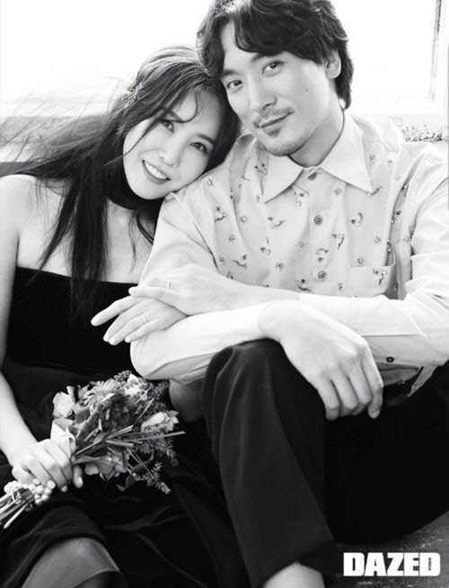 김민준 결혼(사진=데이즈드 코리아, 권다미 인스타그램 캡처)